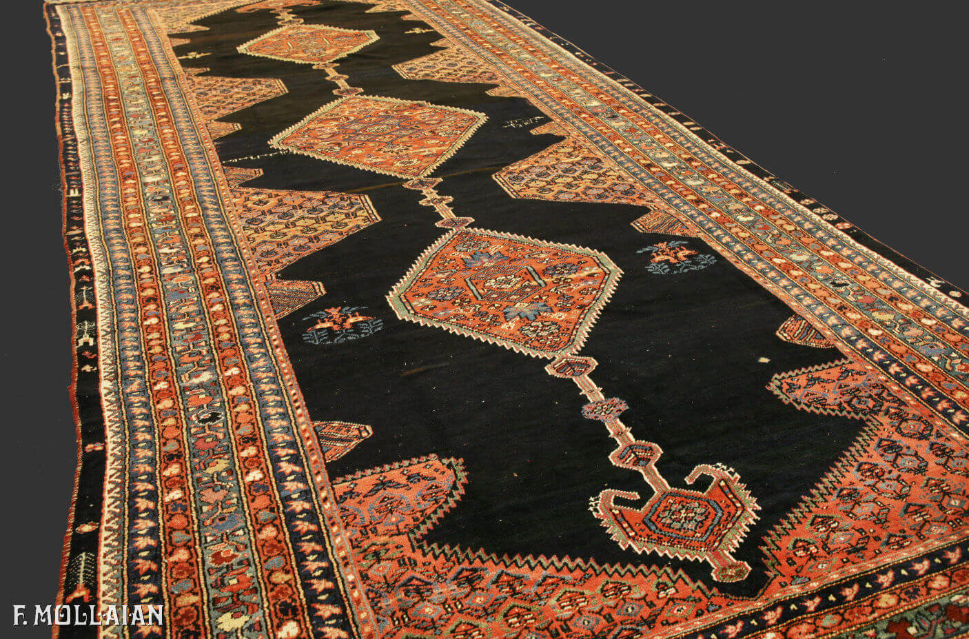 Antique Persian Kurdo Carpet n°:66200234